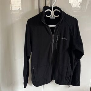 Columbia Black Full-Zip Fleece Jacket